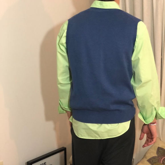 Polo by Ralph Lauren Blue Sweater Vest - Picture 2 of 8